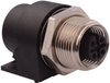 Sensor Connector, M12, Rcpt, 4Pos, Panel; Product Range Norcomp - 76Y0183 - Newark, An Avnet Company