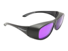 Rimmed Safety Glasses, Argon, 532 nm, Dye, Krypton, CO2, Excimer Laser Wavelengths -- N-DYE-53