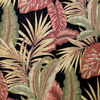 Large Tropical Leaf Chenille Fabric - K-Cayman - Regal Fabrics, Inc.