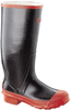 Servus A383 Black/Red 12 Plain-Toe General Purpose Work Boots - 16 in Height - Rubber Upper and Rubber Sole - A383 SZ 12 - A383 SZ 12 - R. S. Hughes Company, Inc.