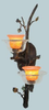 2516SB/ART Sconces-Double Glass - 331949 - Capital Lighting, Inc.