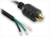 LOCKING NEMA L5-15P to ROJ HOME // Power Cords // High Voltage Power Cords // Locking Blade Power Cords - 4838.039 - Quail Electronics