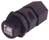 USB Type B Waterproof Field Installable Connector -- MUS2B00016