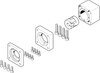 Axial kit - EAMM-A-D60-80G - Festo Corporation