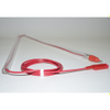 Long Handle Probe to Alligator Clip, 18 AWG PVC Test Lead - 61940 - E-Z-HOOK, a division of Tektest, Inc.
