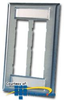 Legrand - Ortronics TracJack&trade; 6-Port Single Gang.. - OR-40300457 - TelephoneStuff.com