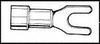 Terminal, Spade/fork, #6, Crimp, Yellow; Stud Size - Metric Hoffman Products - 44F101 - Newark, An Avnet Company