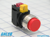 IDEC Pushbutton Non-Illuminated - HW4B-M2F01-R - Galco Industrial Electronics