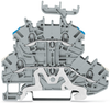 Double-deck terminal block - Shield terminal block - Through terminal block - 2000-2258 - WAGO