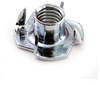 #10-24 x 5/16" 4 Prong Tee Nut, Zinc -- N4PTEE01000B24Z - Image