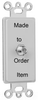 Standard Wall Plate -- SSN121 - Image