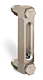 Standard Aluminum Liquid Level Gage, 4” Centerline, 1/4