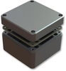 Enclosure, Heavy Duty, Diecast, Ip68, Pcb Box, 90 Mm, 125 Mm, 125 Mm, Aluminium, Unfinished Rohs Compliant Deltron Enclosures - 06X9288 - Newark, An Avnet Company