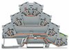 Quadruple-deck terminal block - Through terminal block - Ground terminal block - 281-530 - WAGO