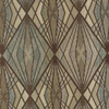 Stained Glass Geometric Chenille Fabric -- R-Slide