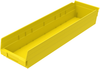 Bin, Shelf Bin 23-5/8 x 6-5/8 x 4, Yellow - 30164YELLO - Akro-Mils, Inc.