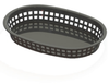 Round End Rectangle Food Baskets - 65874 - U.S. Plastic Corporation