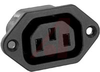 Outlet; Screw Mount; 15 A; 250 VAC; gt 100 Megohms @ 500 VDC - 70133348 - Allied Electronics, Inc.
