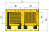 Strain gauge 3/120 XY31 -- 1-XY31-3/120 - Image