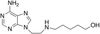 5-[[2-(6-Amino-9H-purin-9-yl)ethyl]amino]-1-pentanol - 6776 - Medical Isotopes, Inc.
