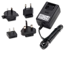 12 Volts (V) Output Voltage (DC) and Negative Polarity Center Interchangeable Input Plug Wall Plug-In Switch Mode Power Supply -- WSX120-2000-R - Image