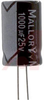 Capacitor, Al Electrolytic;1000uF;25VDC;+/-20%;Radial;13mmDia.;21mmL;32VDC;950m - 70186413 - Allied Electronics, Inc.