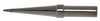 Weller Conical Tip ETS - Conical Tip - 1 in Tip Length - 0.015 in Tip Width - 037103-47805 - R. S. Hughes Company, Inc.