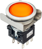 Pb Sw, Dpdt, 24Vac/dc, Solder, Amber; Product Range Idec - 47AC9207 - Newark, An Avnet Company