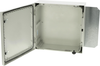 Enclosure, 500Mm X 500Mm X 210Mm, Lock Rohs Compliant Fibox - 40AK1678 - Newark, An Avnet Company