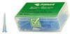 Fisnar QuantX™ 8001267 Luer Lock Double Tapered Tip Blue 1.25 in x 22 ga - 8001267 - Ellsworth Adhesives