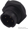 Industrial Circular, 4Pos, Plug, Panel; Product Range Multicomp Pro - 27T3127 - Newark, An Avnet Company