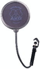 Universal pop screen for vocal-recording Microphones - PF 80 - Visual Sound, Inc.