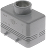 Standard, Rectangular Hood, size 57.27, 4 Pegs, Top .5-NPT cable entry - CHVT-10.4 - Mencom Corporation