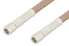 SMC Plug to SMC Plug Cable 12 Inch Length Using RG400 Coax, RoHS - PE34494LF-12 - Pasternack