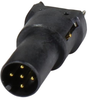 Circular Insert, Plug, 5Pos, Lcp; Product Range Harting - 67X8499 - Newark, An Avnet Company