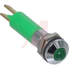 INDICATOR, 8MM, GREEN, 24V, SATIN BEZEL - 70117698 - Allied Electronics, Inc.