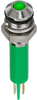 Led Panel Indicator, Green, 6Mm, 3.2V Rohs Compliant Apem - 65AH9553 - Newark, An Avnet Company
