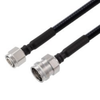 Low PIM 2.2-5 Male to 4.3-10 Female Cable 1/4 inch Superflexible Coax in 24 Inch - FMCA2364-24 - Fairview Microwave Inc.