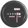 Hour Meter, 2.3 in. Round, Stainless Steel, .3-.6W, 115 VAC, AC, leads, 5 digit - 70000812 - Allied Electronics, Inc.
