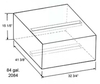 84 Gallon RV Waste Holding Tank - S-H2084 - Plastic-Mart