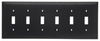Standard Wall Plate - TP6-BK - Legrand - Pass & Seymour