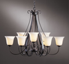 Chandelier Lighting Fixtures - 101459 - Hubbardton Forge