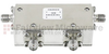 Dual Junction Circulator SMA Female With 36 dB Isolation From 4 GHz to 8 GHz Rated to 10 Watts - FMCR1019 - Fairview Microwave Inc.