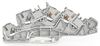 Multilevel installation terminal block - 2205-7542 - WAGO