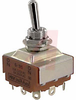 SWITCH, STANDARD SIZE TOGGLE, SOLDER LUG TERMINALS, 3PDT, ON-NONE-(ON) - 70192218 - Allied Electronics, Inc.