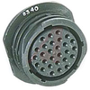Connector Housing; CPC Receptacle; AMP/Series 2; 11; 8; Panel; Wire; 4-40 - 70082865 - Allied Electronics, Inc.