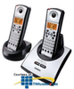 Uniden 5.8 GHz Digital Spread Spectrum Cordless Phone - TRU5860-2 - TelephoneStuff.com