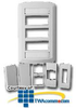 Suttle SpeedStar Single Gang Faceplate Kit with 3 Openings - STAR5501MM - TelephoneStuff.com