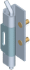 120 deg; Concealed Hinge -- 1069-U7 - Image
