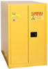 Eagle 55 gal Yellow Hazardous Material Storage Cabinet - 31 1/4 in Width - 50 in Height - Bench Top - 048441-33163 - 048441-33163 - R. S. Hughes Company, Inc.